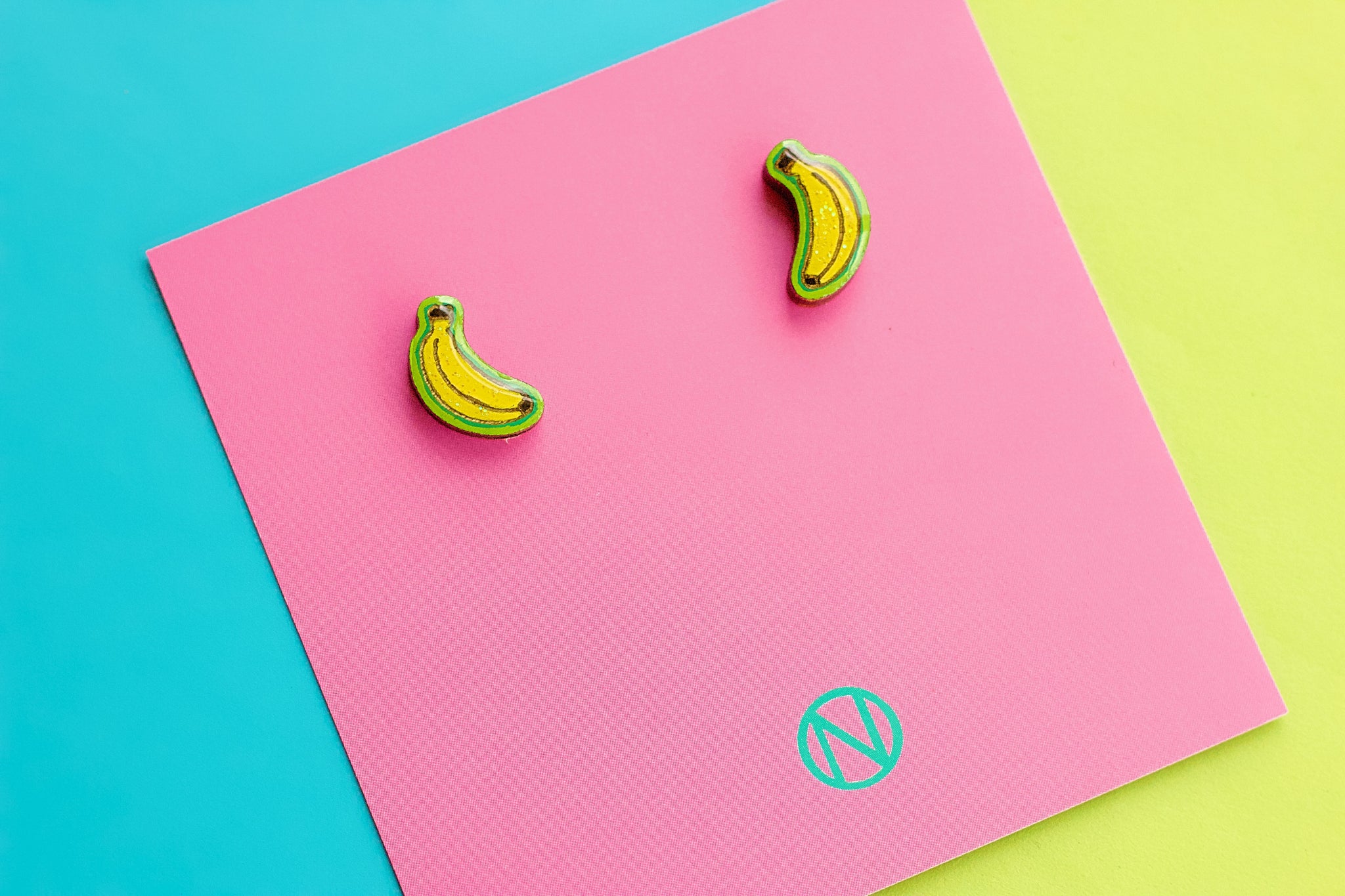 Banana Stud Earrings