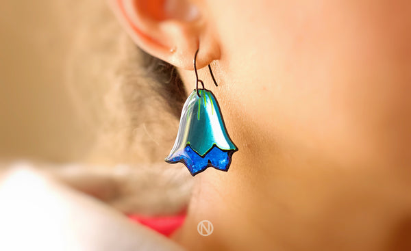 Bluebell Drop Earrings - Made to Order