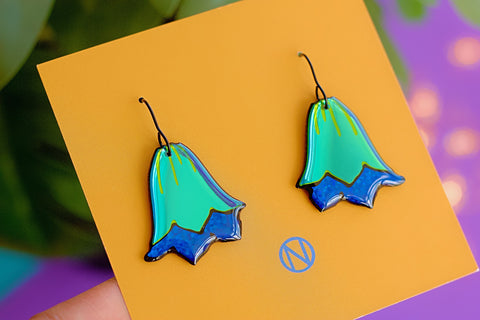 Bluebell Drop Earrings - Made to Order