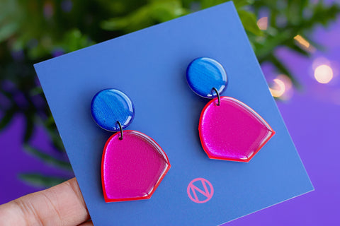 Electric Statement Earrings